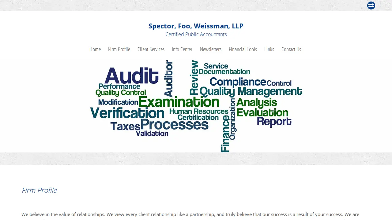 Spector Foo Weissman LLP page