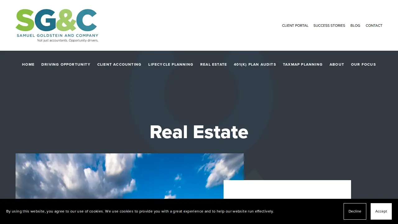Samuel Goldstein & Co PC page
