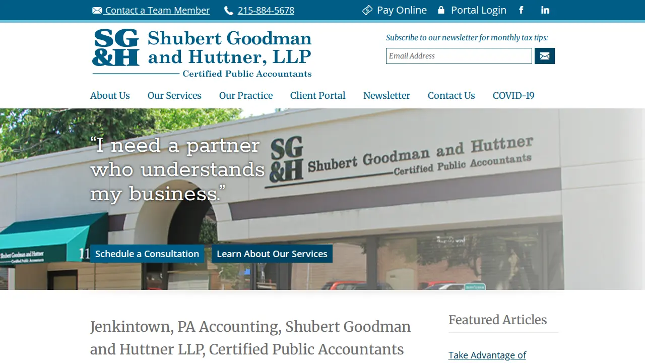 Shubert Goodman & Huttner PC
