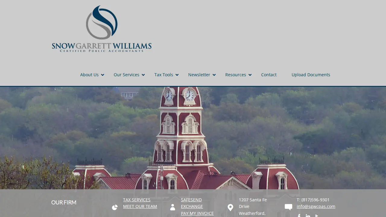Snow Garrett Williams Certified Public Accountants