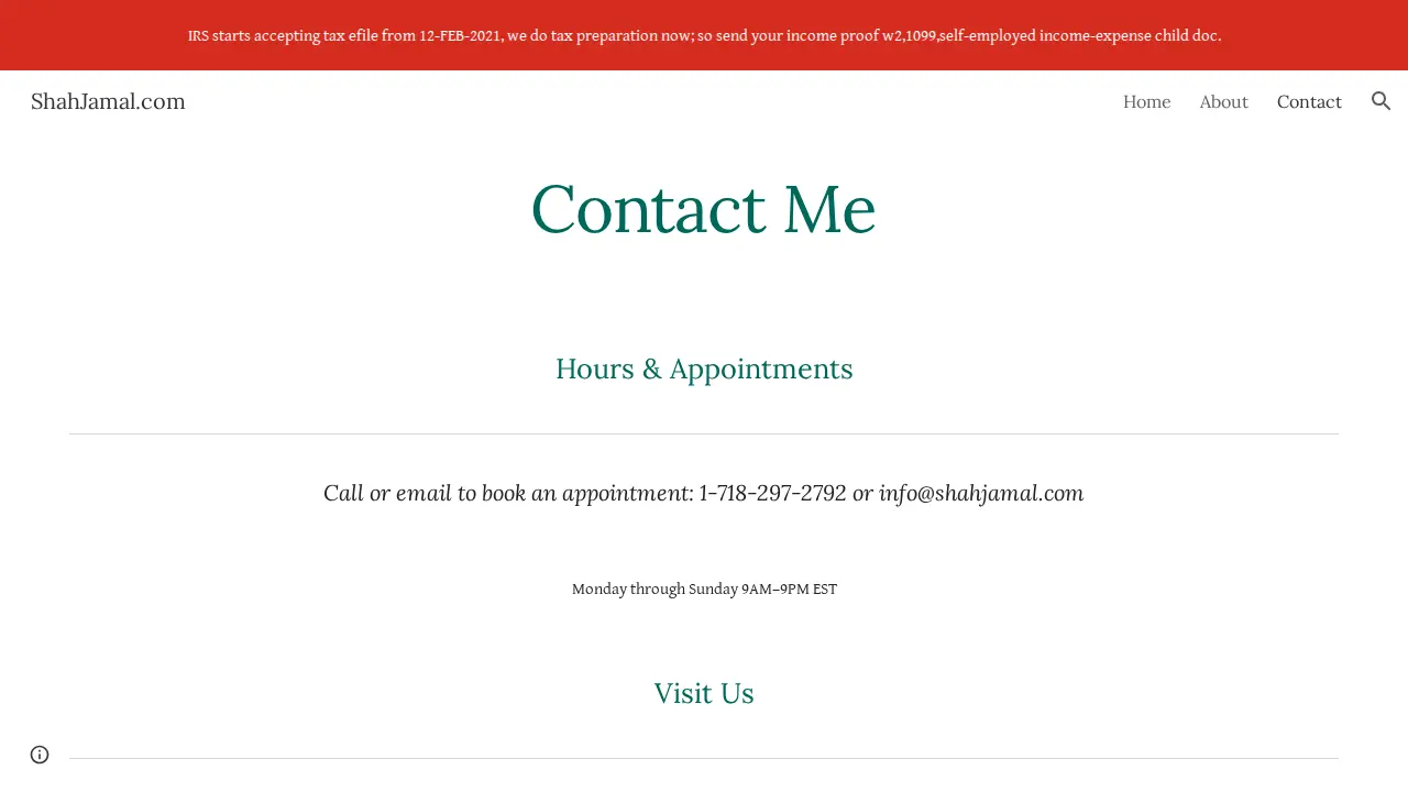 Jamal, M Shah, Notary Public page