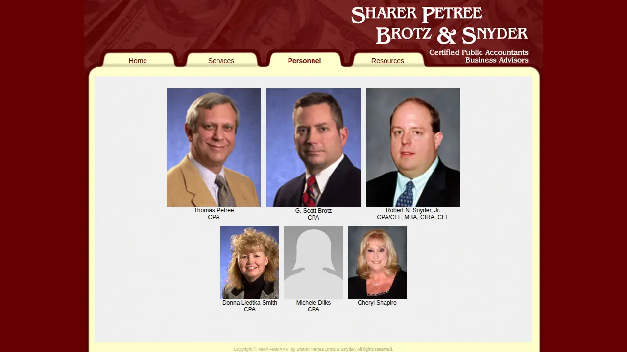 Wagner Sharer & Co page
