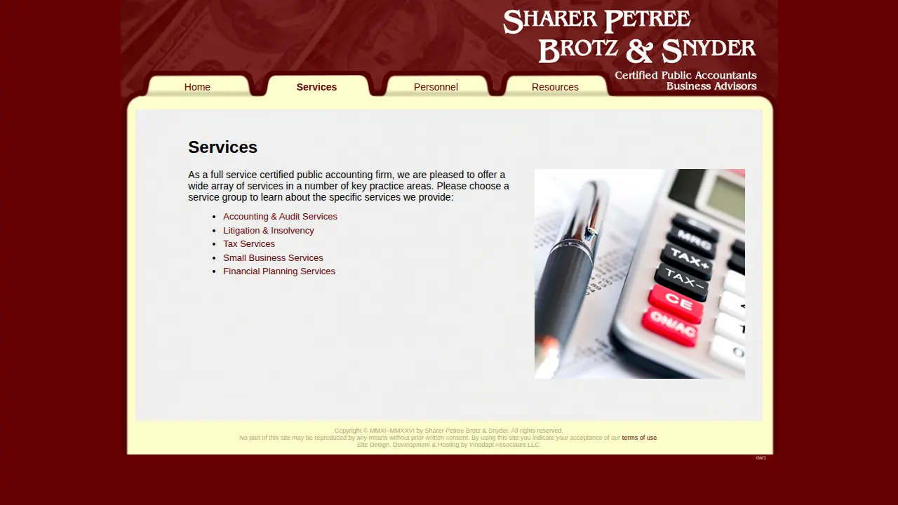 Wagner Sharer & Co page