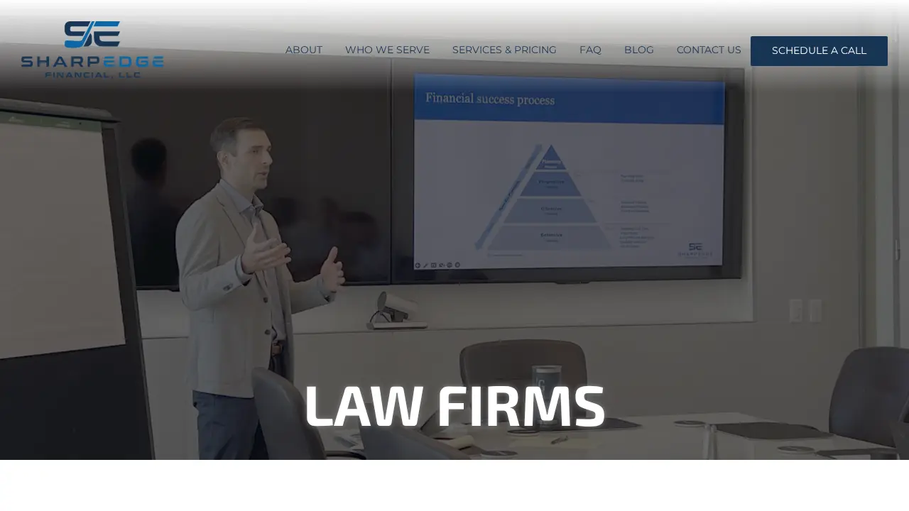 SharpEdge Financial LLC page