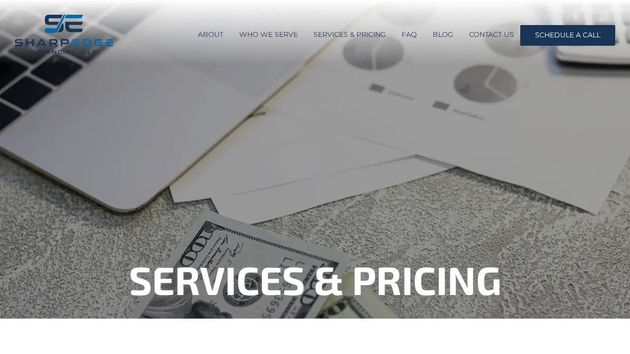 SharpEdge Financial LLC page