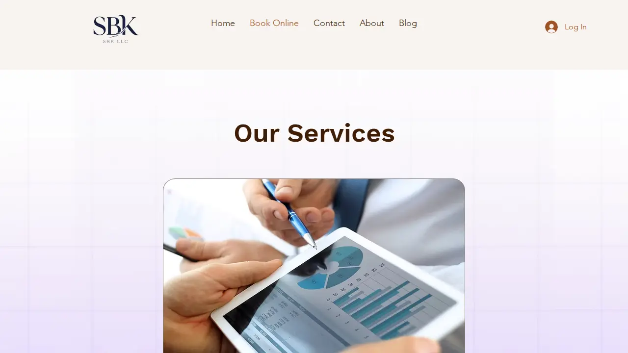 Shawna's Bookkeeping page