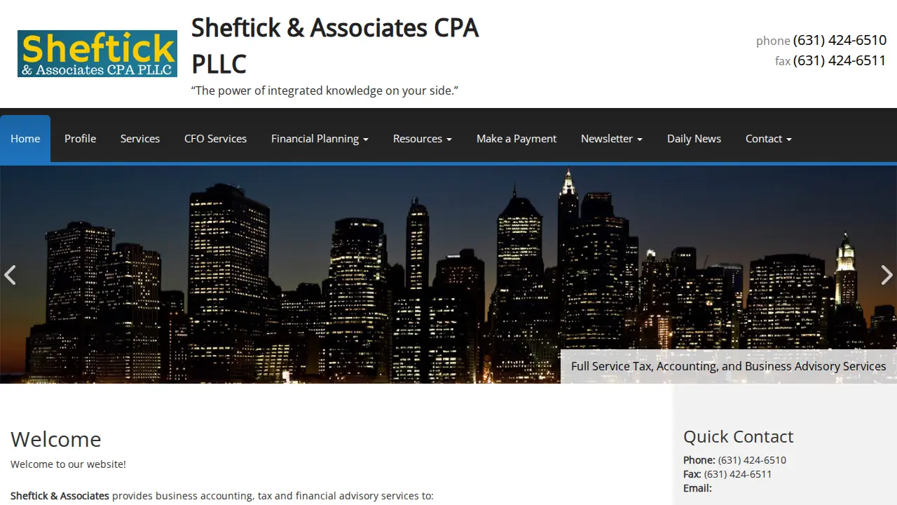 Sheftick & Associates CPA PLLC