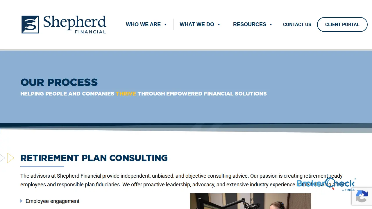 BCM Wealth Management - A Shepherd Financial Partner page