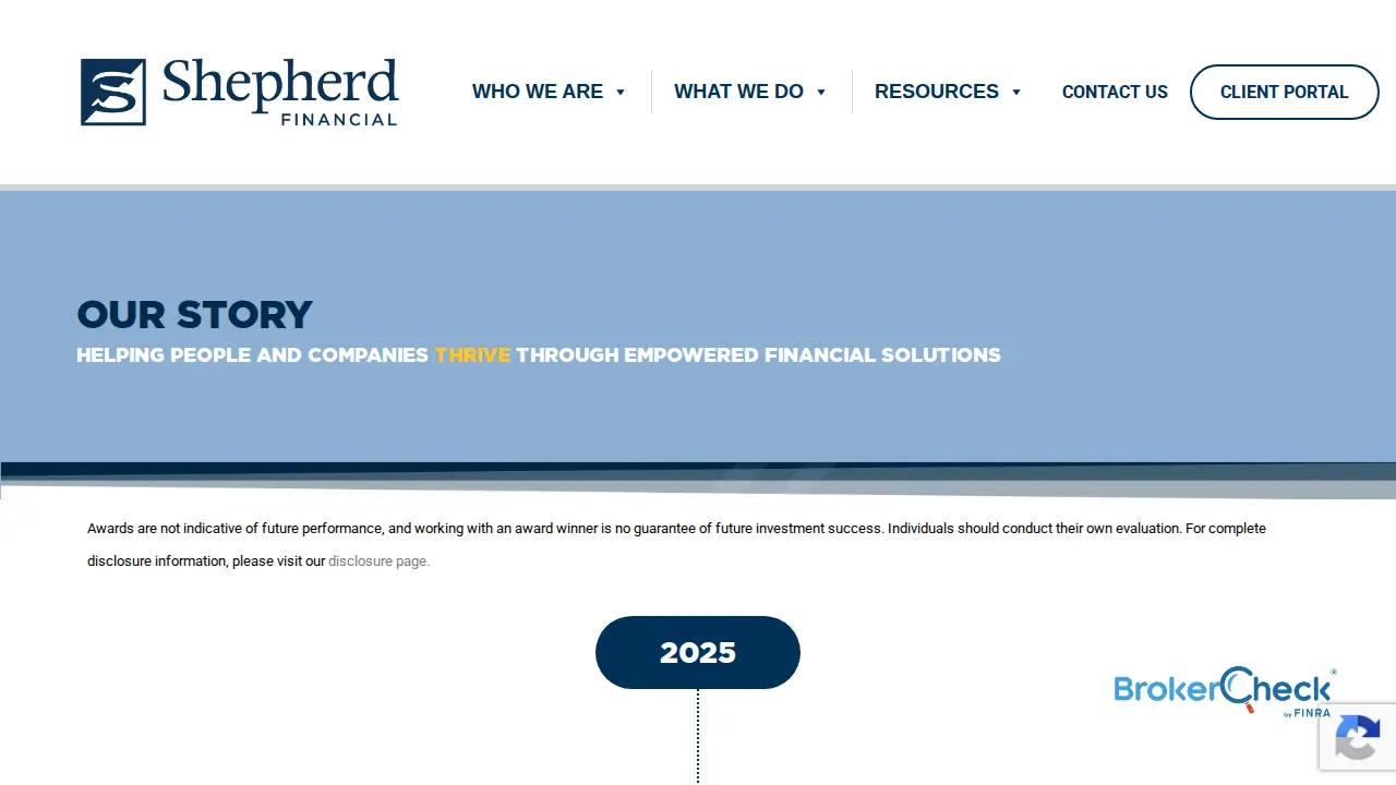 BCM Wealth Management - A Shepherd Financial Partner page