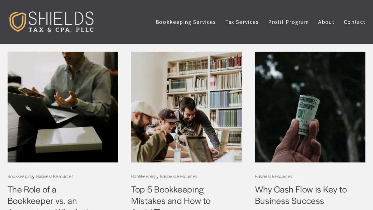 Shields Tax & CPA, PLLC page
