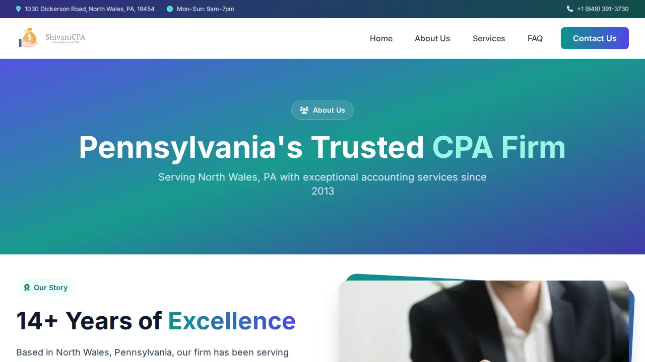 Shivani Patel CPA page