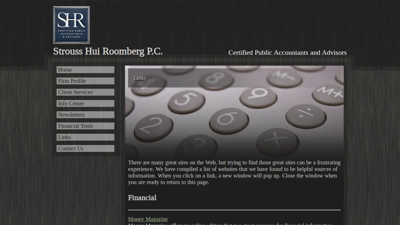 Strouss Hui Roomberg Ellis PC page