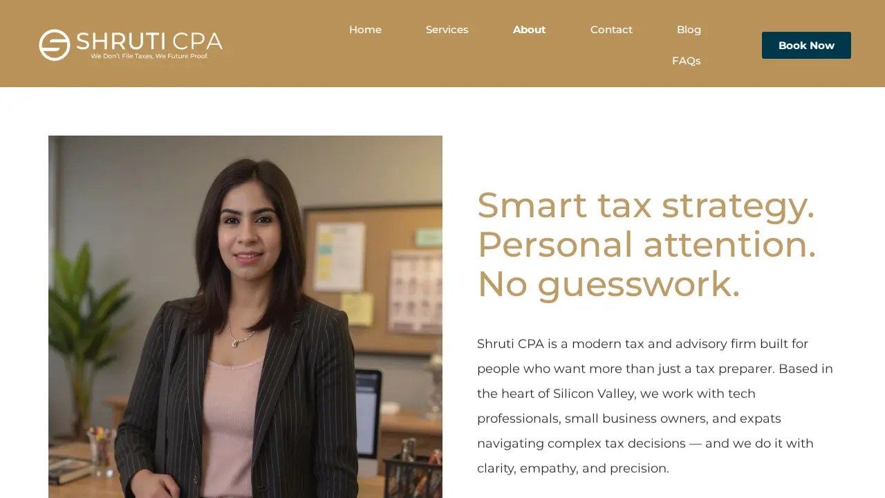 Shruti CPA page