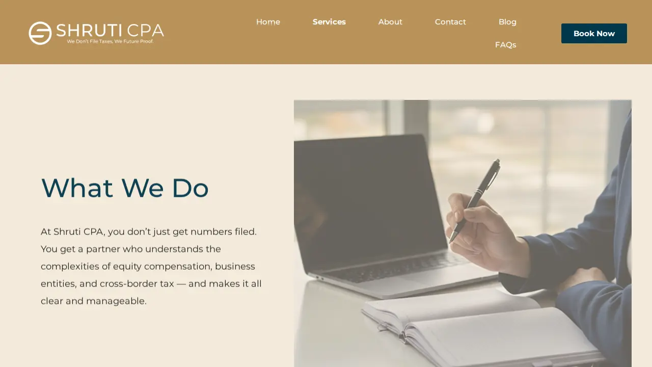 Shruti CPA page