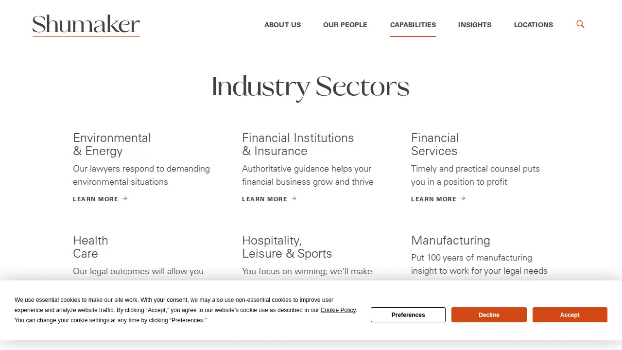 Shumaker, Loop & Kendrick, LLP page