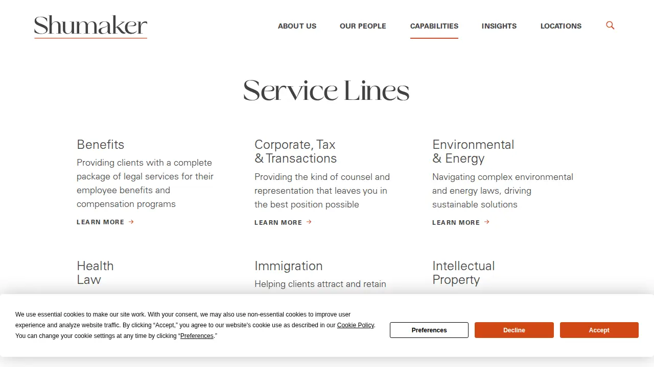Shumaker, Loop & Kendrick, LLP page