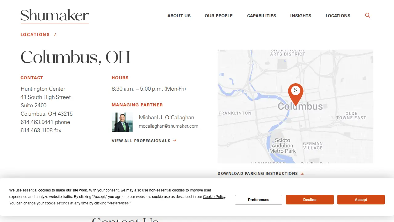 Shumaker, Loop & Kendrick, LLP website