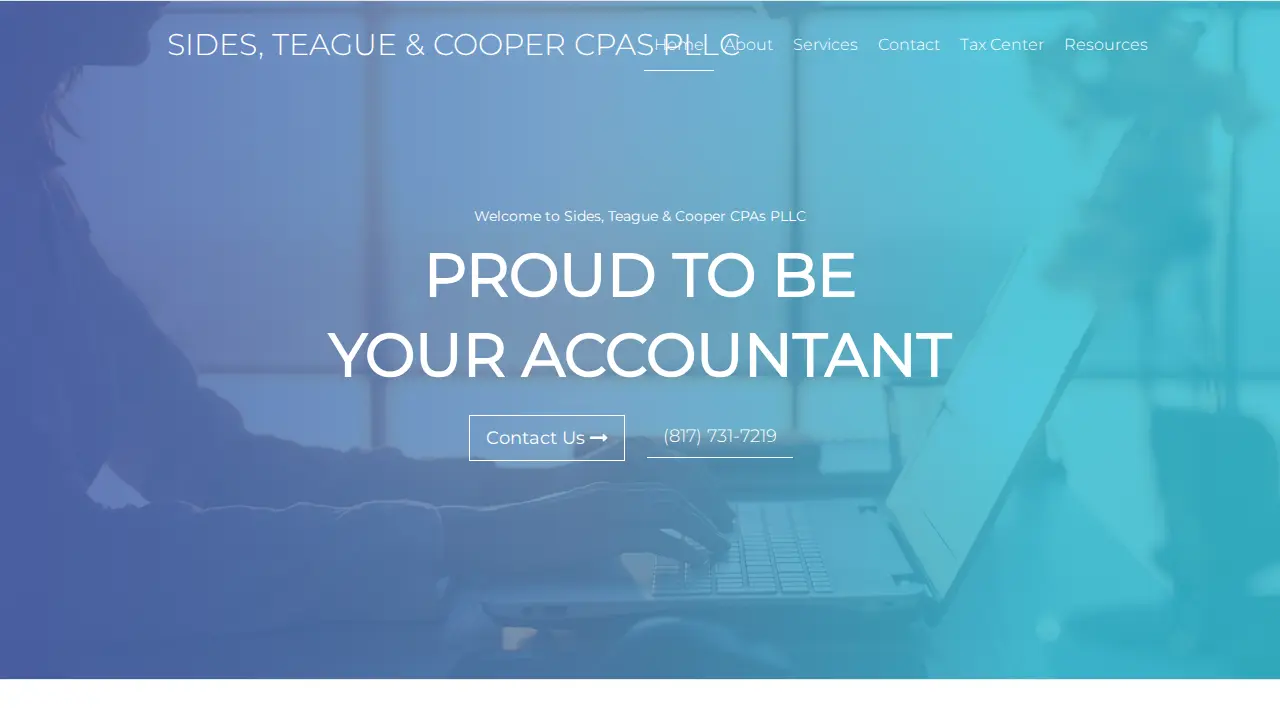 Sides & Teague CPAs PLLC page