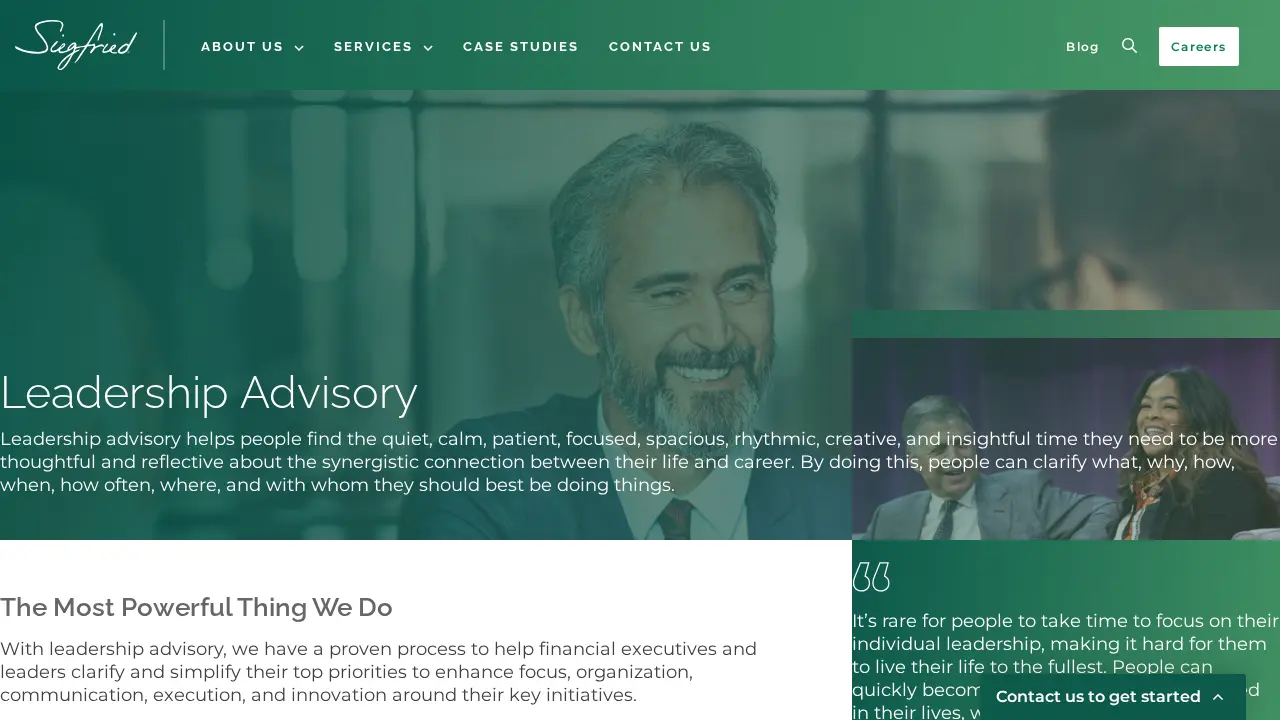 The Siegfried Group, LLP page