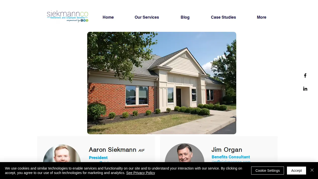 The Siekmann Company page