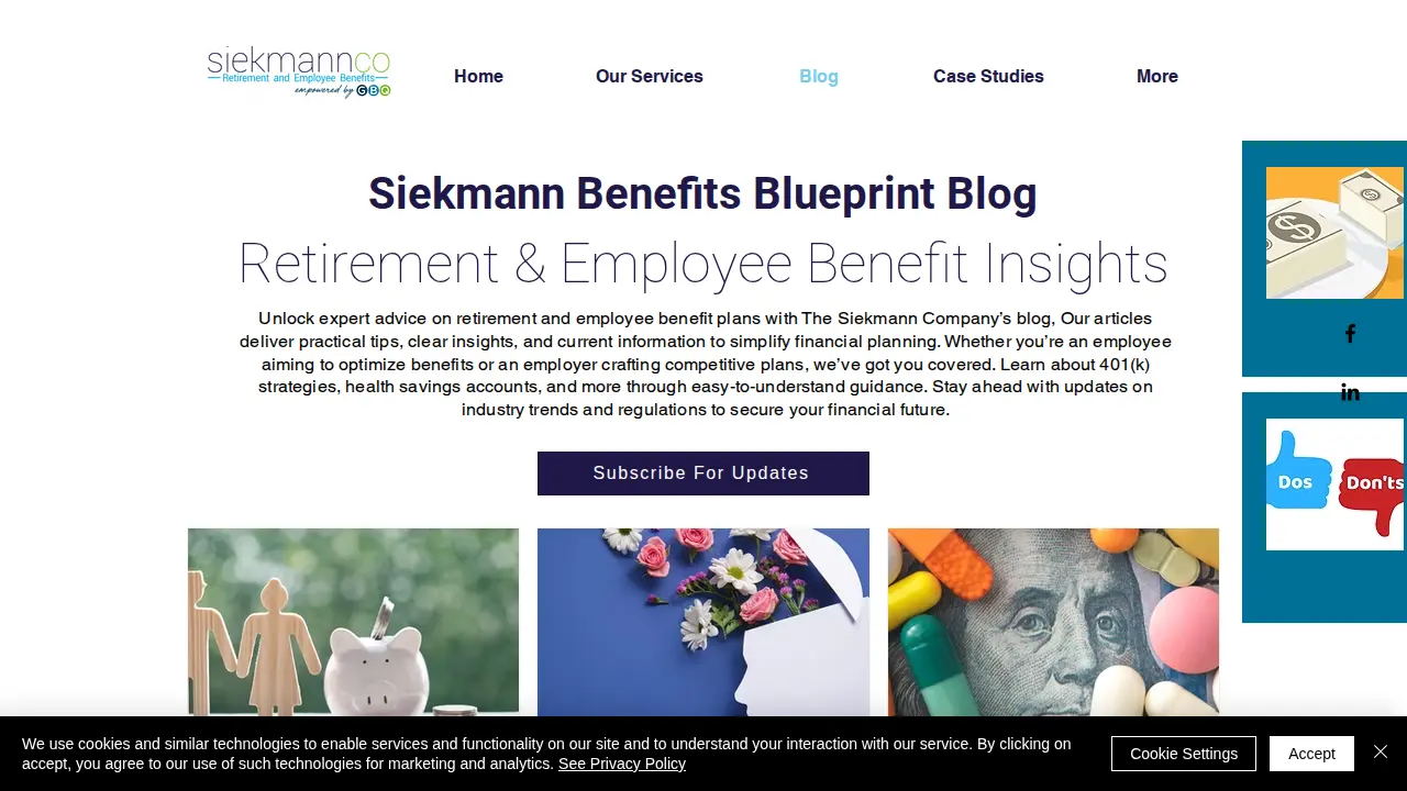 The Siekmann Company page