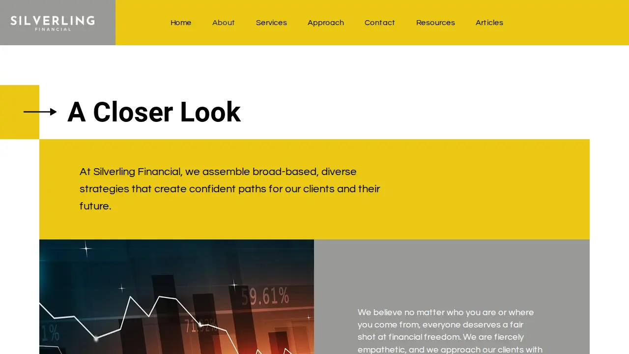 Silverling Financial page