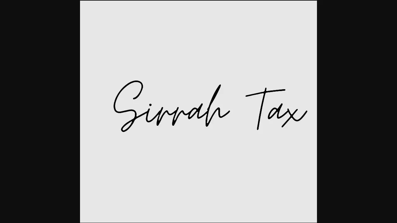 Sirrah Tax page