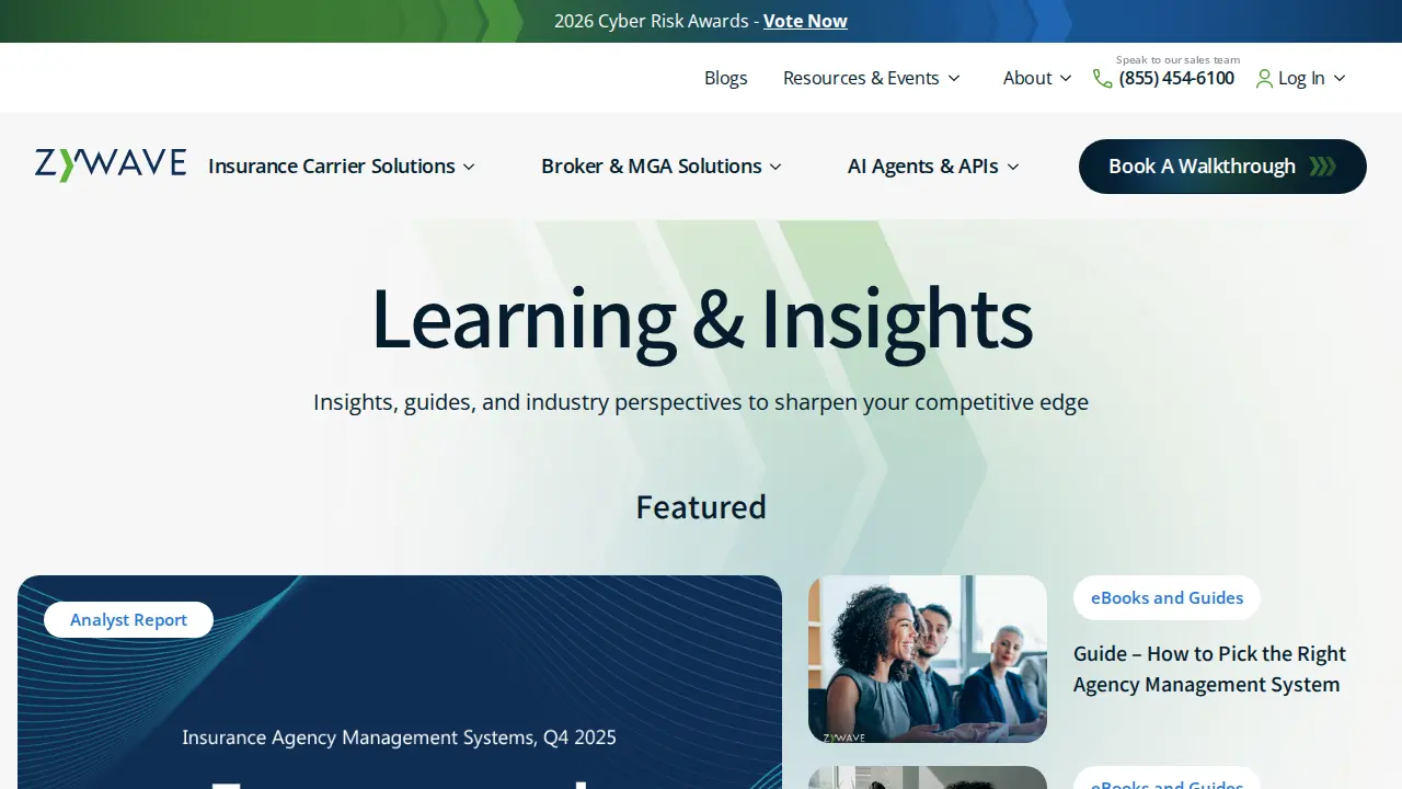 Strategic Insurance Software page