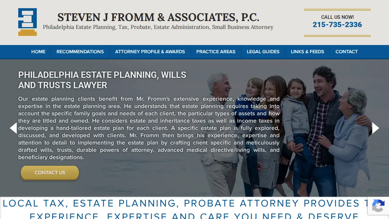 STEVEN J. FROMM & ASSOCIATES, P.C.