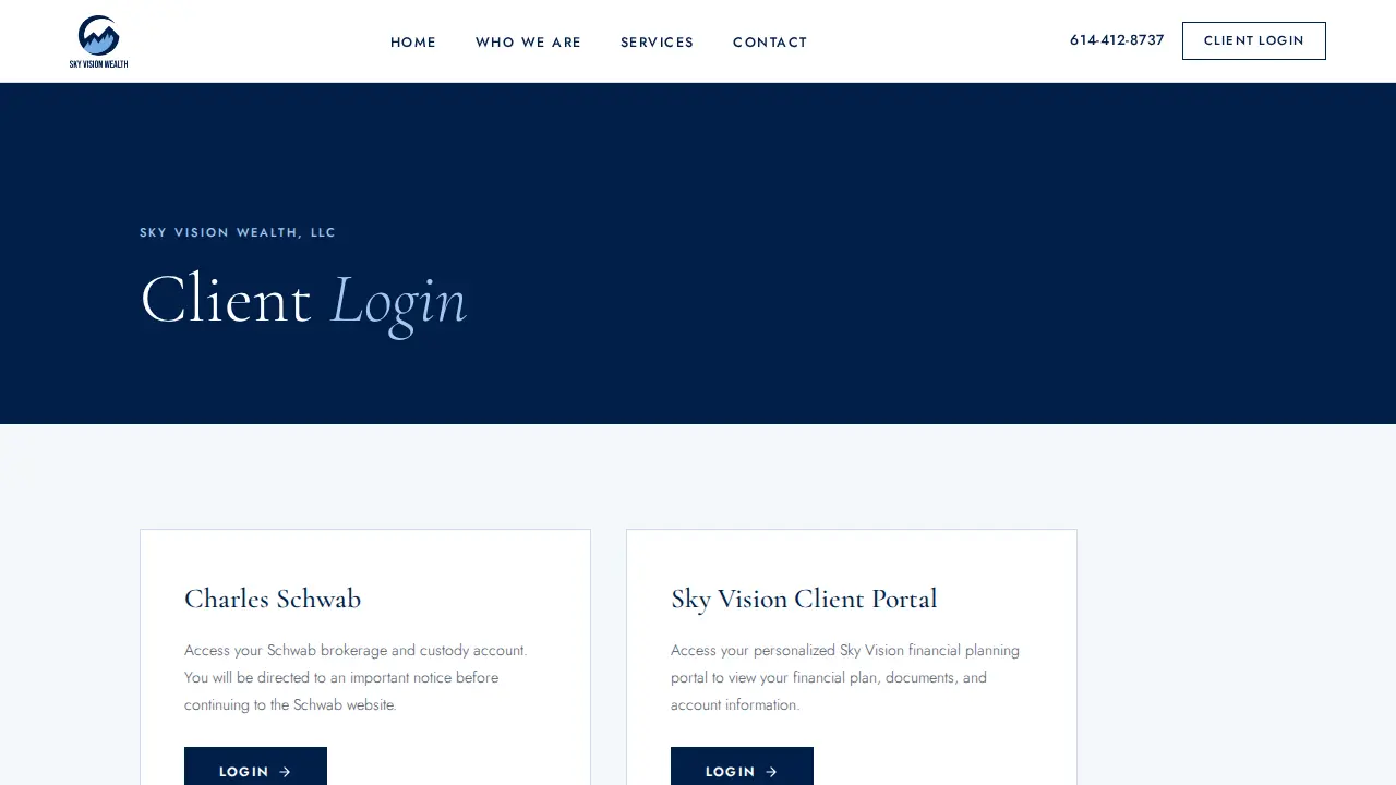 Sky Vision Wealth, LLC page