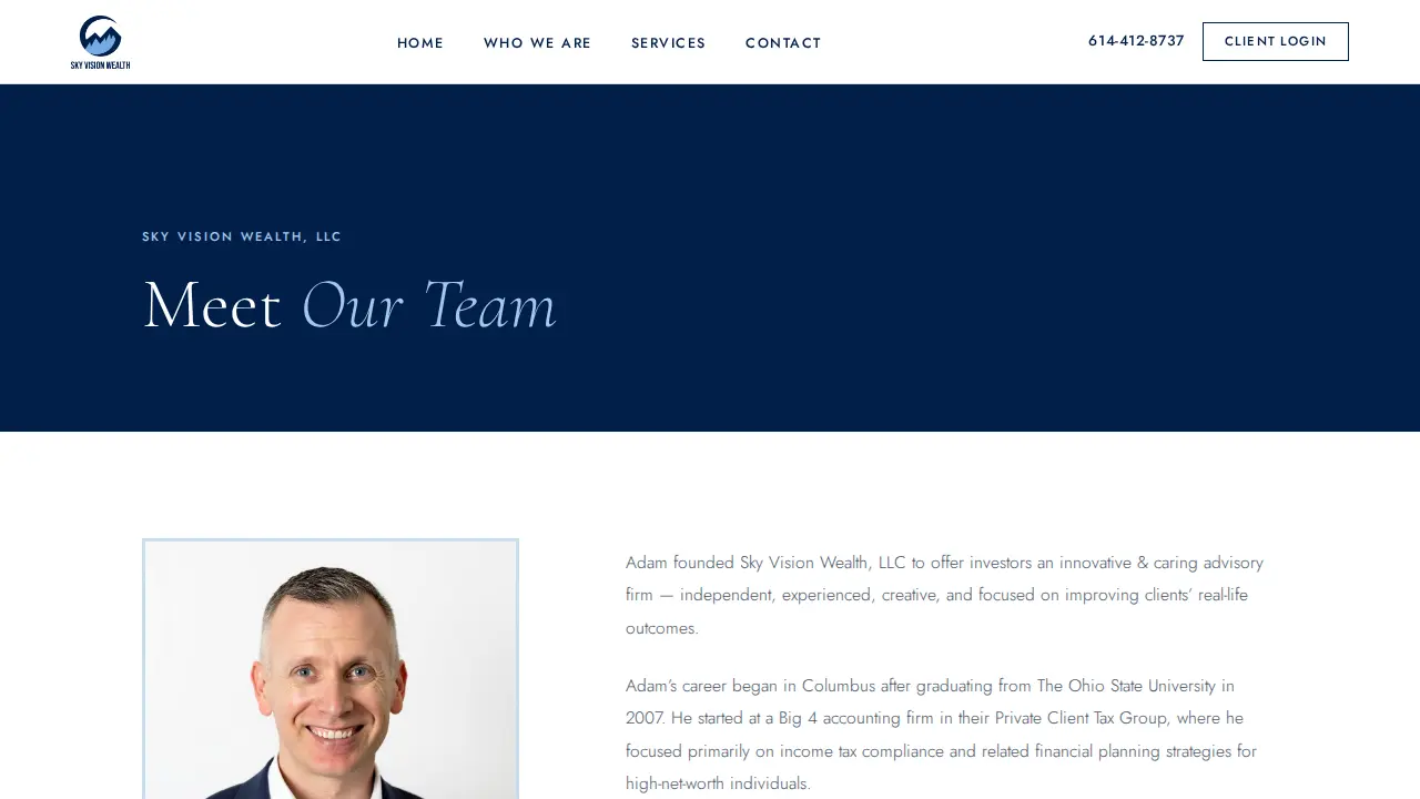 Sky Vision Wealth, LLC page