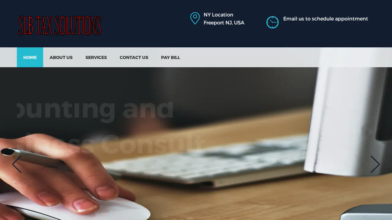 SLB Tax Solutions page