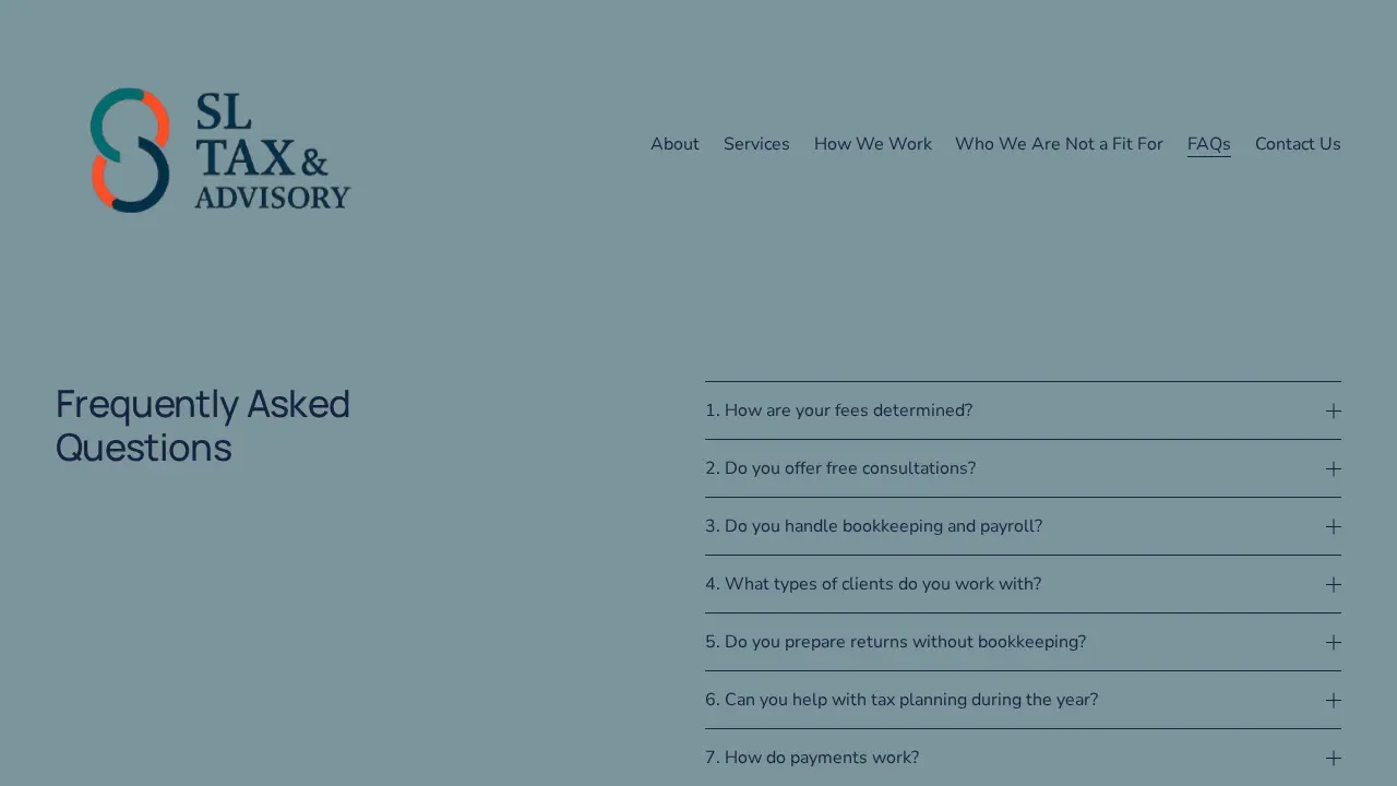 SL Tax & Advisory LLC page