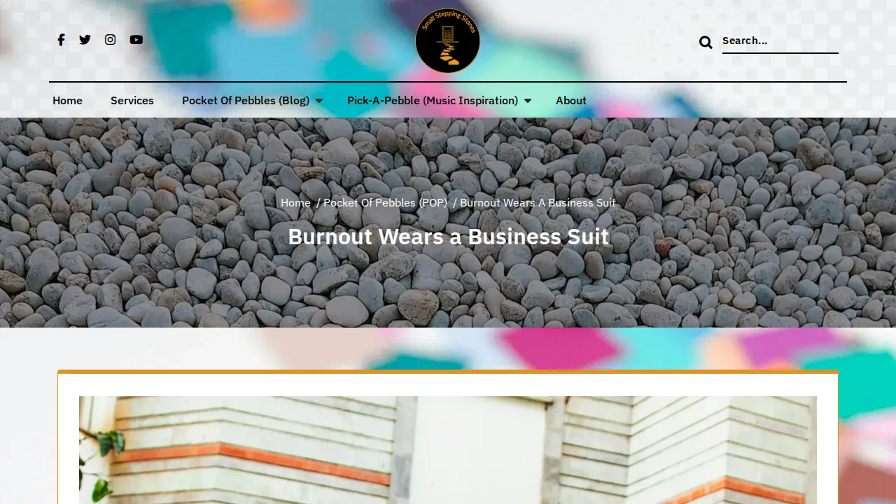Small Stepping Stones page