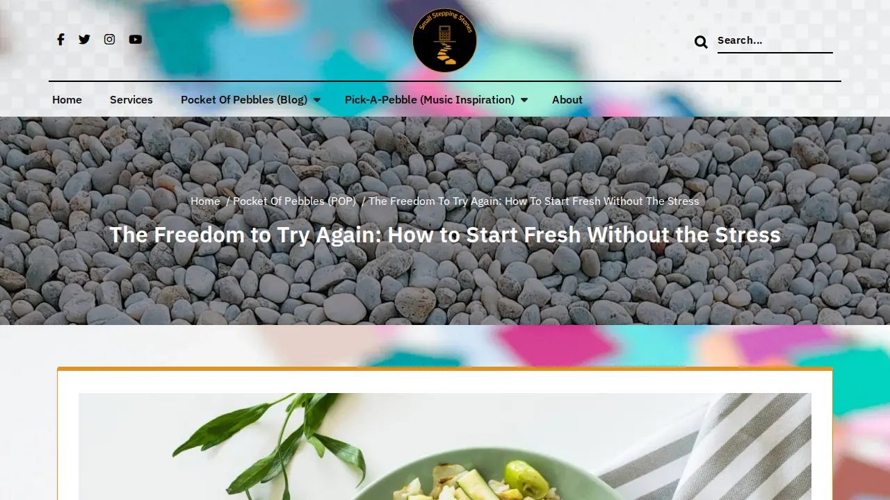 Small Stepping Stones page