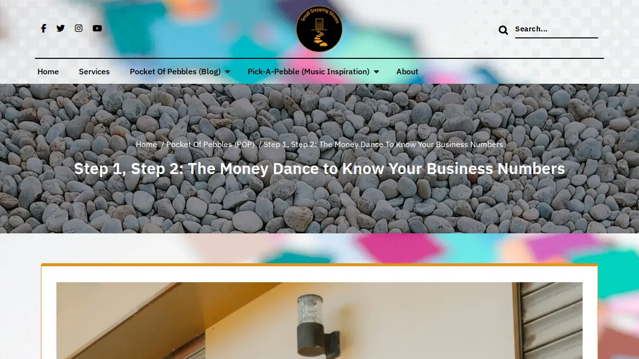 Small Stepping Stones page
