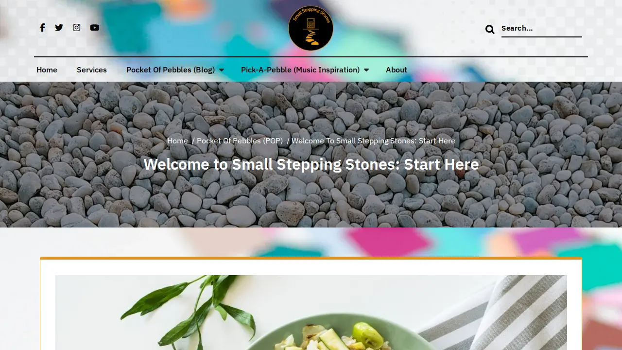 Small Stepping Stones page