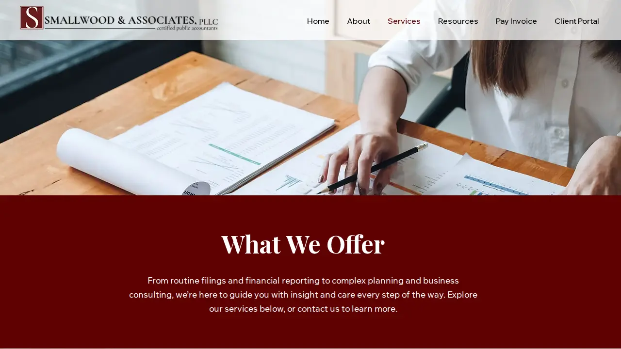 Smallwood & Associates, PLLC page