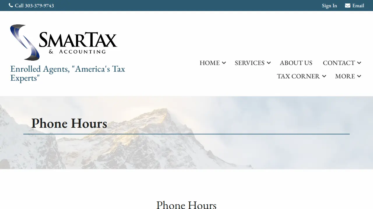 SmarTax & Accounting, Inc. page