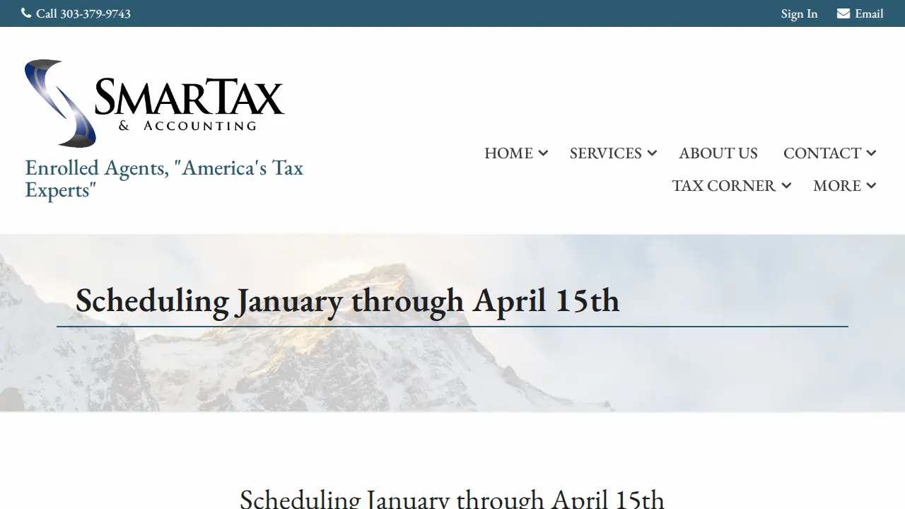SmarTax & Accounting, Inc. page