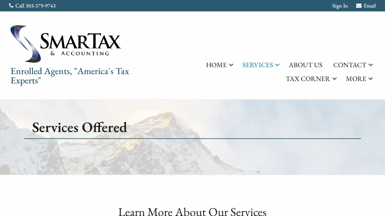 SmarTax & Accounting, Inc. page