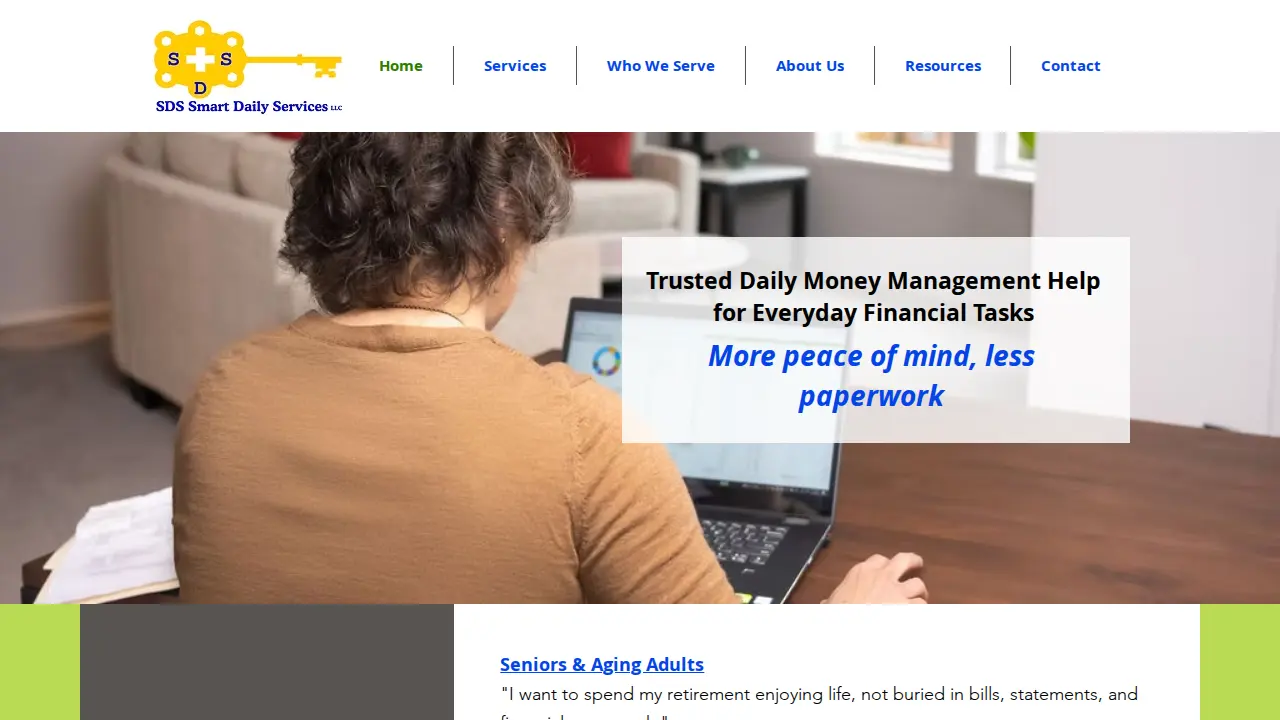 SDS Smart Daily Services LLC page