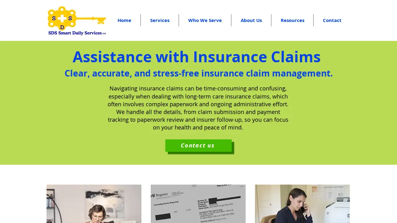 SDS Smart Daily Services LLC page