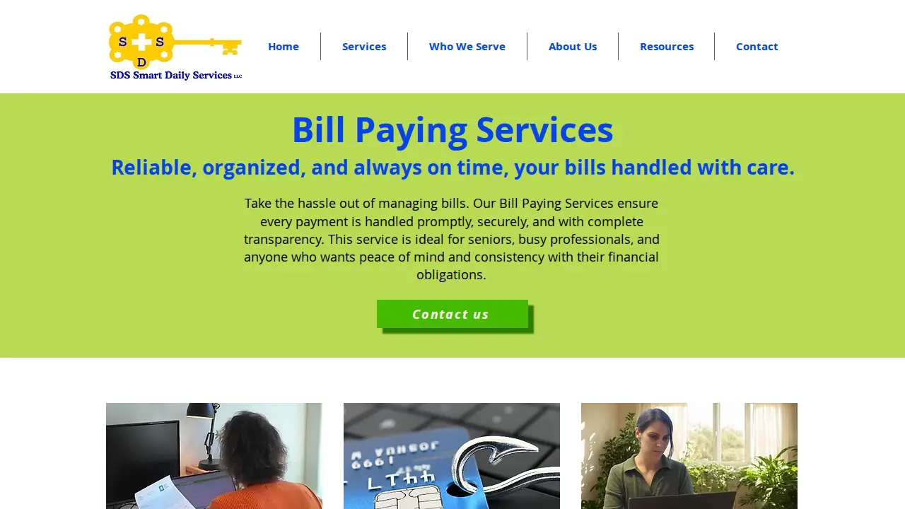 SDS Smart Daily Services LLC page