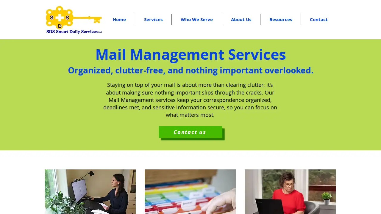 SDS Smart Daily Services LLC page