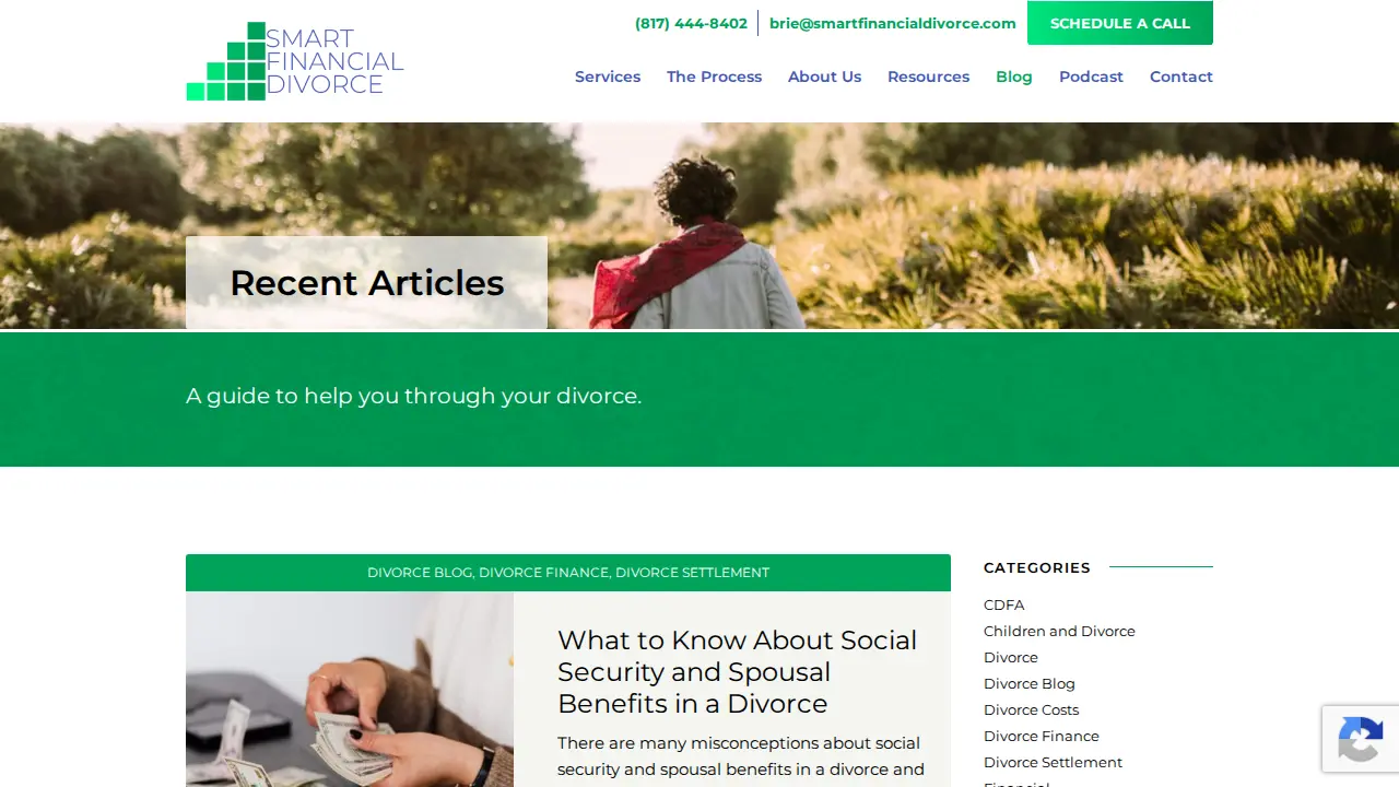 Smart Financial Divorce, LLC page