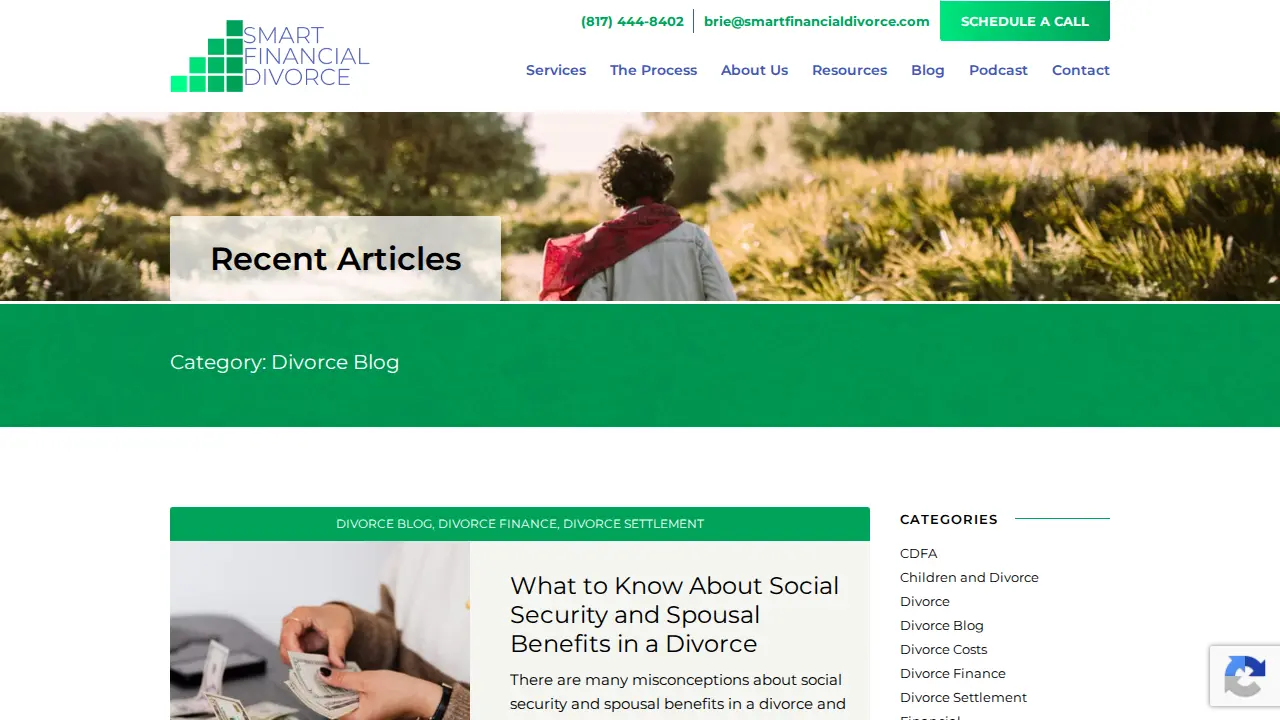 Smart Financial Divorce, LLC page