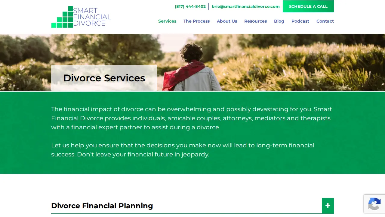 Smart Financial Divorce, LLC page