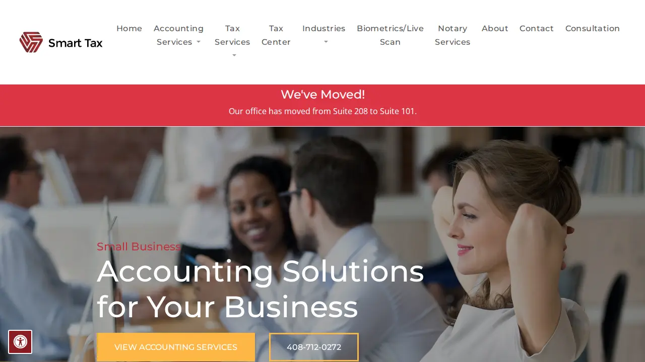 Smart Tax Inc. page