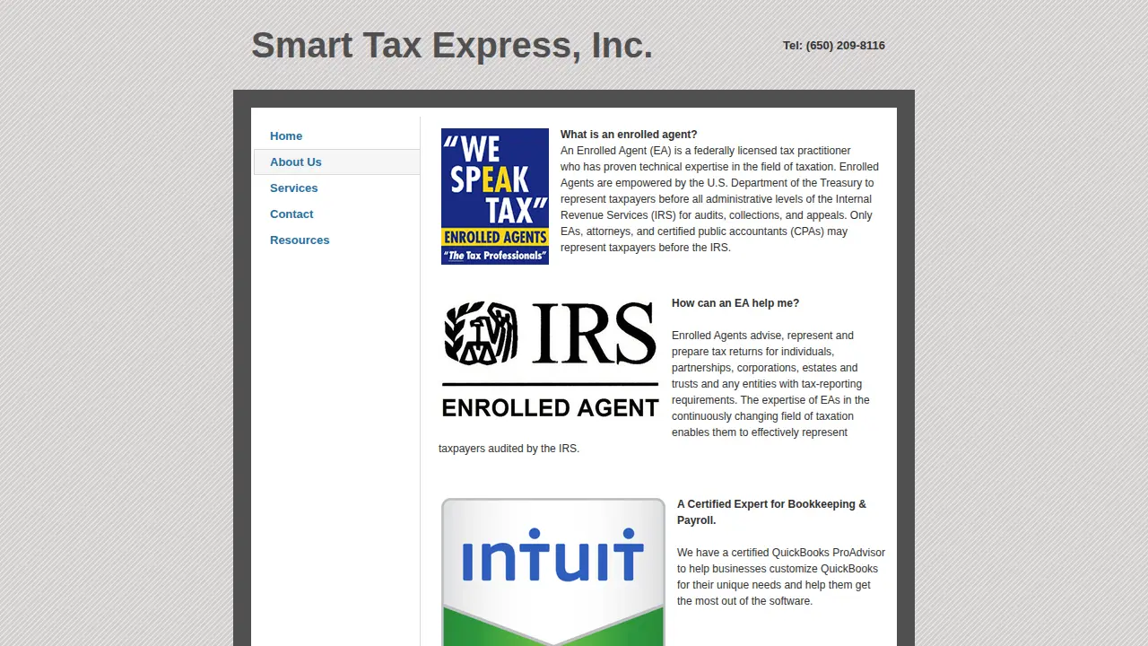 Smart Tax Express, Inc. page